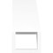 Ekena Millwork 3-in. W x 6-in. D x 6-in. H Funston Architectural Grade PVC Knee Brace BRCP03X06X06FST - alternate 6